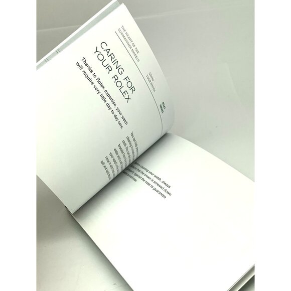 Authentic Rolex Oyster Perpetual Submariner Date 2020 Green Booklet Manual - Picture 14 of 14